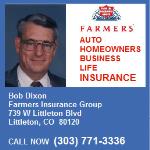 As your personal agent, I believe in keeping you informed and aware of Farmers insurance products. It is my mission to help you develop the right plans.

739 West Littleton Boulevard  Littleton, CO 80120
(303) 771-3336